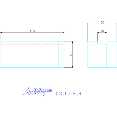 Röhm Felsőpofa készlet, 3 darabos 254