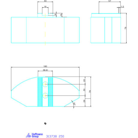 Schunk Szegmenspofa készlet, 3 darabos, Acél 250