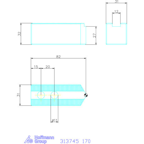 Holex Felsőpofa készlet, 3 darabos 170