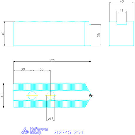 Holex Felsőpofa készlet, 3 darabos 254