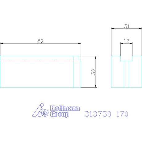 Röhm Felsőpofa készlet, 3 darabos 170