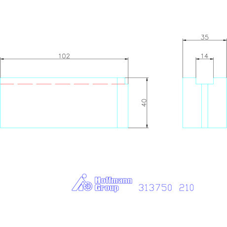 Röhm Felsőpofa készlet, 3 darabos 210