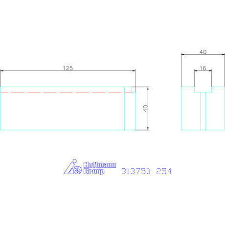 Röhm Felsőpofa készlet, 3 darabos 254