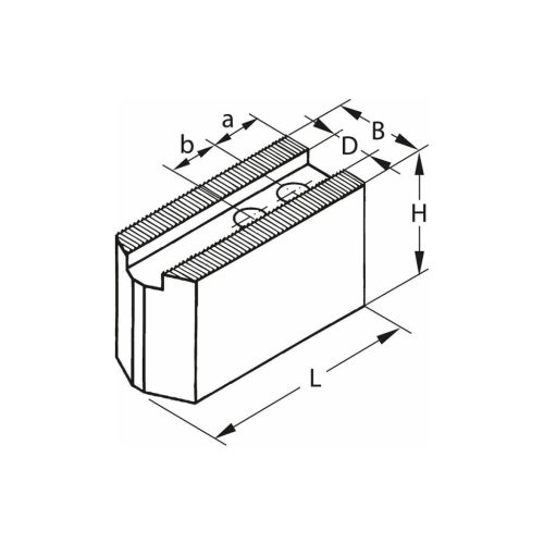 Schunk Felsőpofa készlet, 3 darabos 210