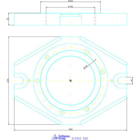 Bison Bail Alaplap 200 mm