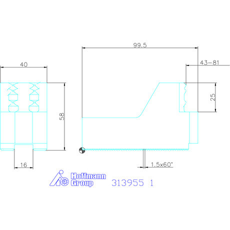 Schunk Karmos pofa készlet, 3 darabos, tokmányhoz 1