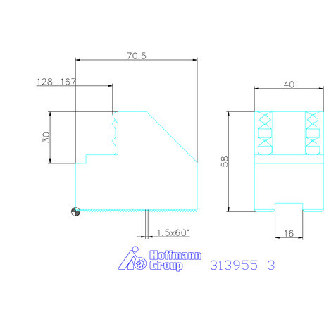 Schunk Karmos pofa készlet, 3 darabos, tokmányhoz 3