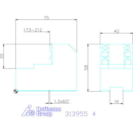 Schunk Karmos pofa készlet, 3 darabos, tokmányhoz 4