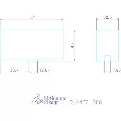 Röhm Rátétpofa készlet, 3 darabos, lágy 200 mm