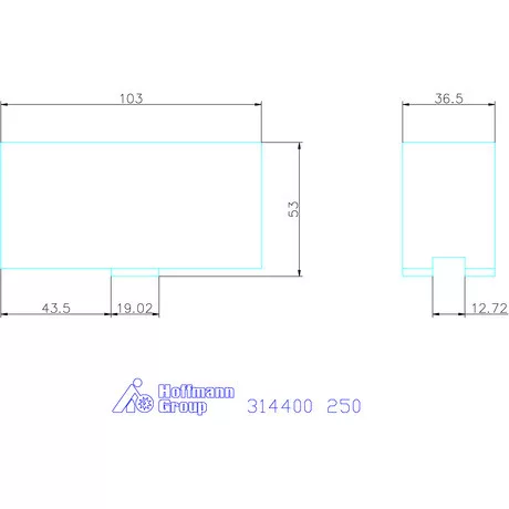 Röhm Rátétpofa készlet, 3 darabos, lágy 250 mm