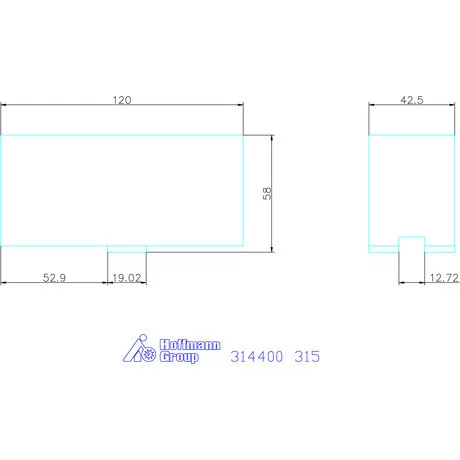 Röhm Rátétpofa készlet, 3 darabos, lágy 315 mm