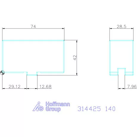 Holex Rátétpofa készlet, 3 darabos, lágy 140 mm