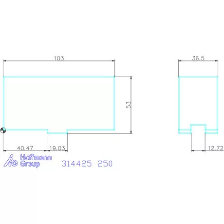 Holex Rátétpofa készlet, 3 darabos, lágy 250 mm