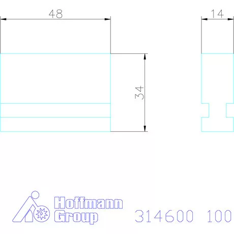 Röhm Alappofa készlet, 3 darabos, lágy 100 mm