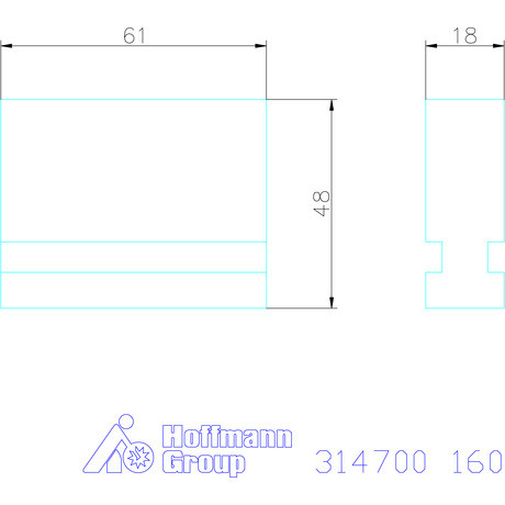 Röhm Alappofa készlet, 4 darabos, lágy 160 mm