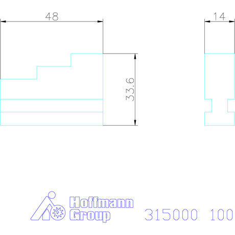 Röhm Fúrópofa készlet, 3 darabos, kemény 100