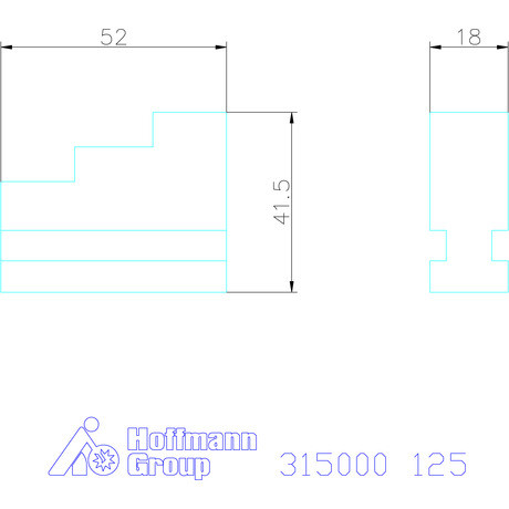Röhm Fúrópofa készlet, 3 darabos, kemény 125