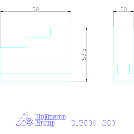 Röhm Fúrópofa készlet, 3 darabos, kemény 200
