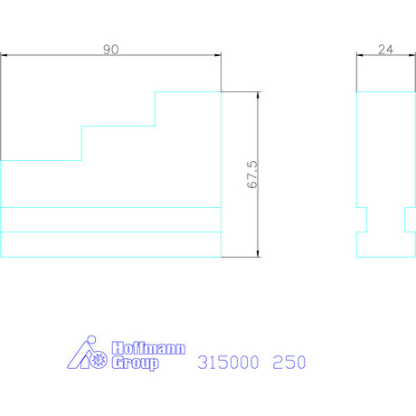 Röhm Fúrópofa készlet, 3 darabos, kemény 250