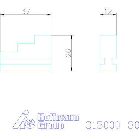 Röhm Fúrópofa készlet, 3 darabos, kemény 80