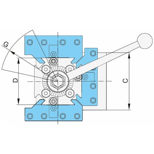 Parat Cserélhető késtartó betét WB Belső megmunkálás 3/40 mm