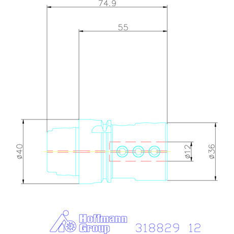 Swisstools Furatkés tartó 12 mm