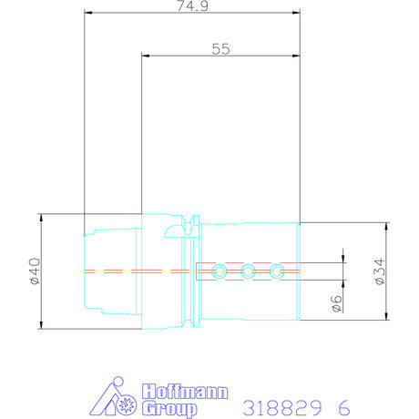 Swisstools Furatkés tartó 6 mm