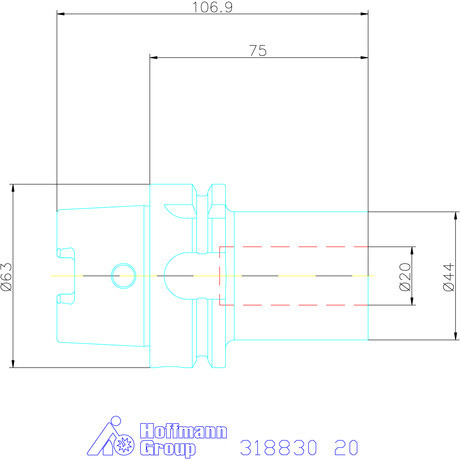 Swisstools Furatkés tartó 20 mm