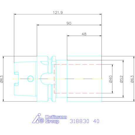 Swisstools Furatkés tartó 40 mm