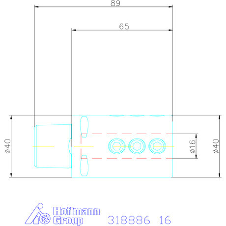 Swisstools Furatkés tartó 16 mm