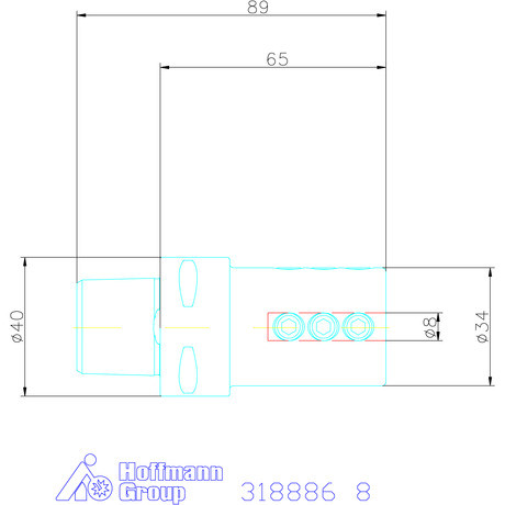 Swisstools Furatkés tartó 8 mm
