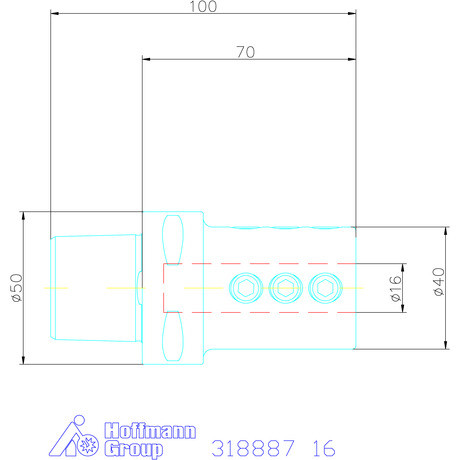 Swisstools Furatkés tartó 16 mm