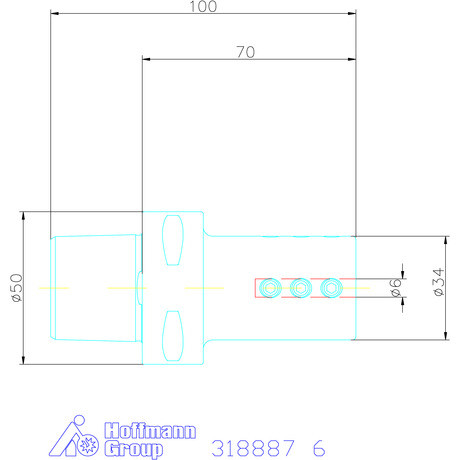 Swisstools Furatkés tartó 6 mm