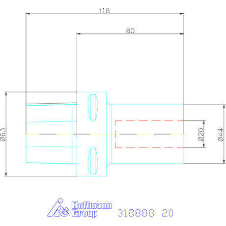 Swisstools Furatkés tartó 20 mm