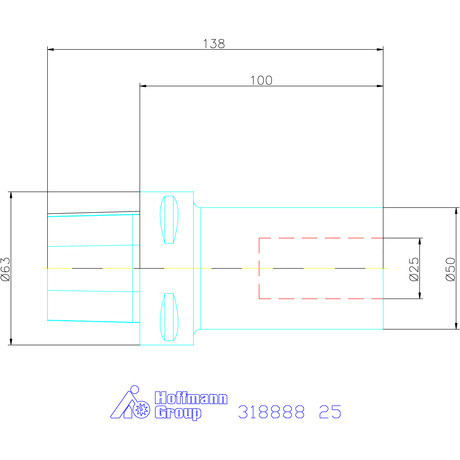 Swisstools Furatkés tartó 25 mm