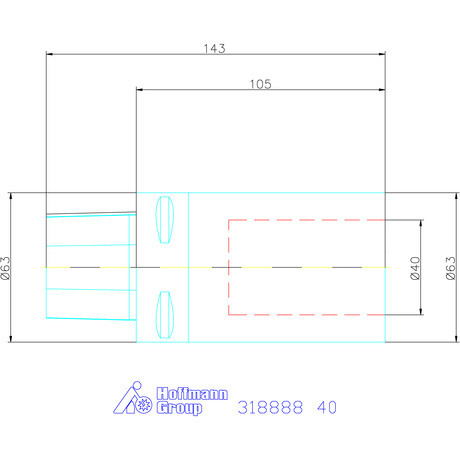 Swisstools Furatkés tartó 40 mm