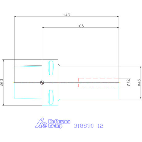 Garant Furatkés tartó hasított 12 mm