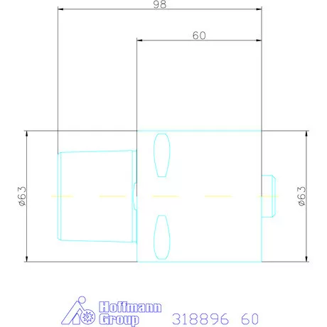 Swisstools Hosszabbító PSC-63 / PSC-63 60 mm