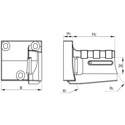 Garant Eco leszúró penge tartó 2 típus RL