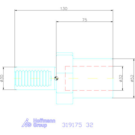 Holex Váltólapkás fúró befogó Form E1 32 mm