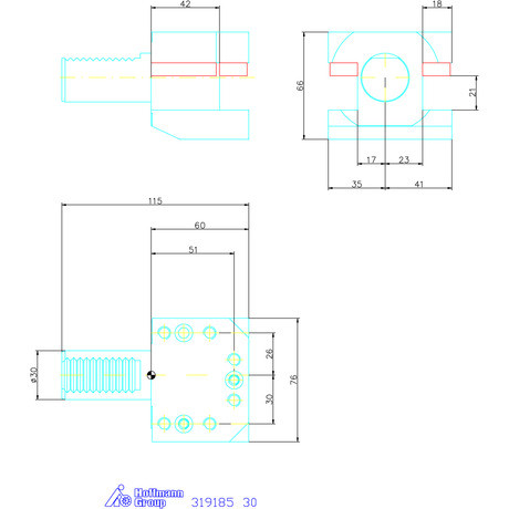 Holex VDI többszörös befogó 30 mm