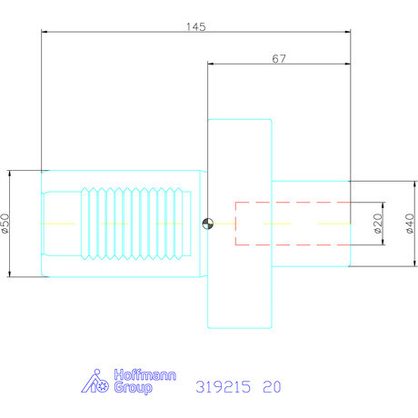Holex Váltólapkás fúró befogó Form E1 20 mm