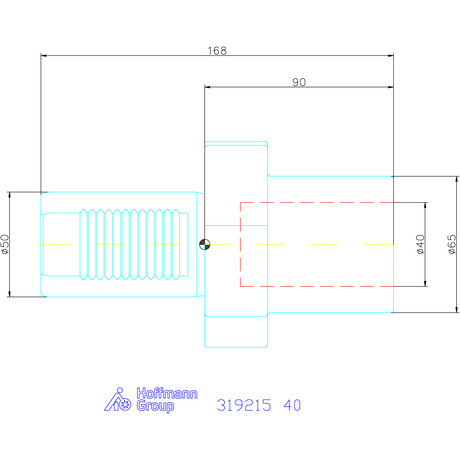 Holex Váltólapkás fúró befogó Form E1 40 mm