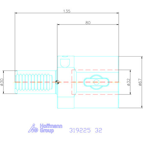 Garant Garant Master Eco furatkés tartó E2 alak 32 mm