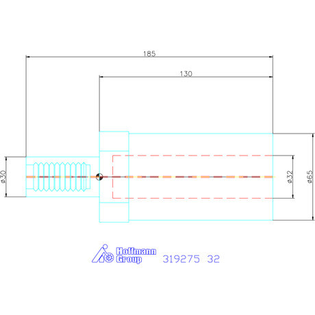 Garant Furatkés tartó, hasított Form E2 32 mm