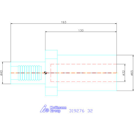 Garant Furatkés tartó, hasított Form E2 32 mm