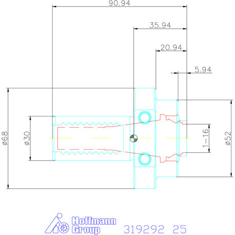 Garant VDI tartó 25