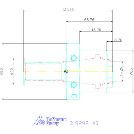 Garant VDI tartó 40
