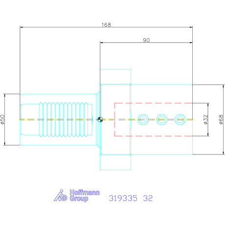 Holex Furatkés tartó Form E2 32 mm