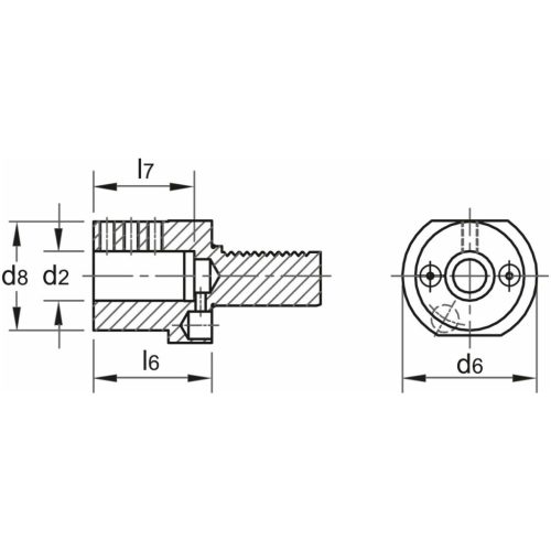 Holex Furatkés tartó Form E2 50 mm
